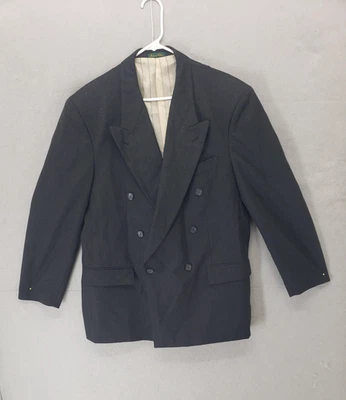 Blazer Cellini Uomo Para Hombres 44R Gris Doble Pecho Traje Chaqueta Clásico Formal Foto 1 de 4