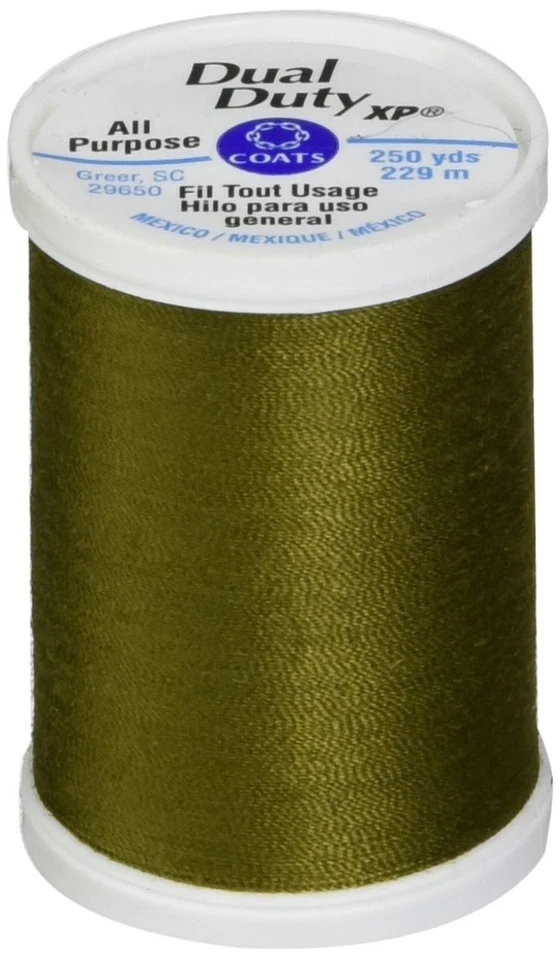 Coats: Thread & Zippers (S910-6940) XP All Purpose 250yd Gldn Olive S910 6940 - Image 1 of 1