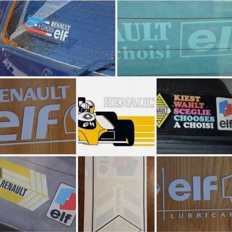 Autocollant Vitre arrière ELF - Photo 1/1