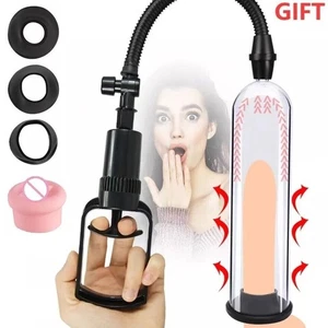Vacuum Penis Pump for Male ED Enhancement Erectile Enlargement Penis Enlarger BG - Bild 1 von 9