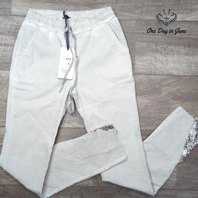 Pantalones al tobillo Tempo Paris talla M Foto 1 de 4