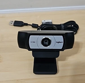 Logitech V-U0031 Webcam 860-000445 Carl Zeiss Tessar HD 1080p - Picture 1 of 3