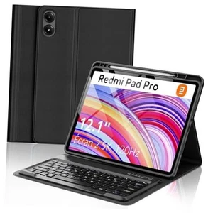 Keyboard Case for Xiaomi Redmi Pad Pro 12.1 Inch 2024, Detachable Wireless - Picture 1 of 8