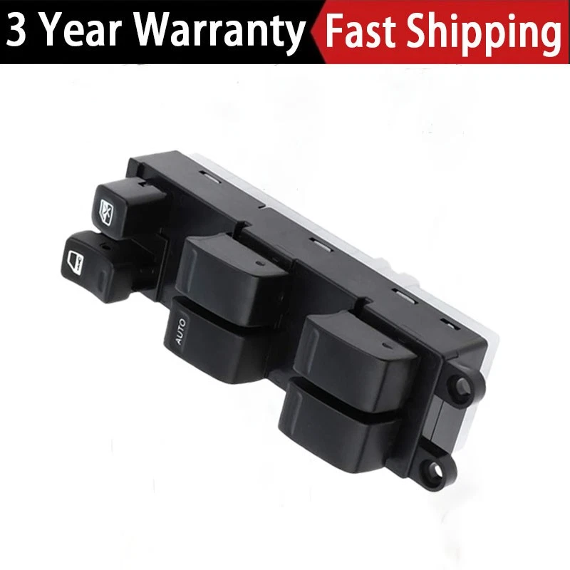 Interruptor de ventana eléctrica delantero izquierdo DWS1352 se adapta a Nissan Sentra 2002 2003 1,8 L L L4 Foto 1 de 4