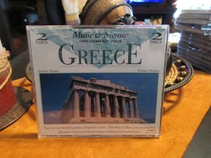 2 CD Music & Menus Greece 90 min Regional & Classical Music w Exotic Recipes #52 - Bild 1 von 6