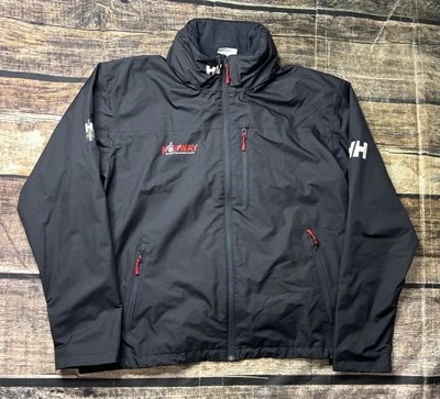 Helly Hansen Disney Parks Jacket Men's 2XL Norway Epcot Tuckaway Hood Zip - Image 1 of 4