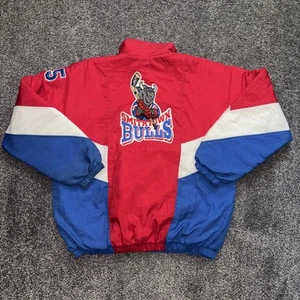 Vintage Smithtown Bulls USA Winterjacke 90s Player Issued Rare Size 2XL - Bild 1 von 14