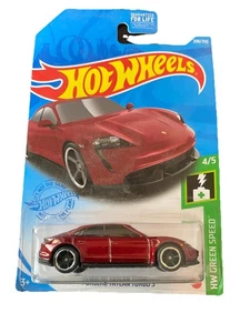 Hot Wheels HW Green Speed 4/5 Porsche Yay an Turbo S HW Green Speed - Foto 1 di 2