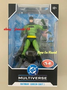 McFarlane Toys DC Multiverse Batman Green suit Red Platinum Edition Chase New - Picture 1 of 5