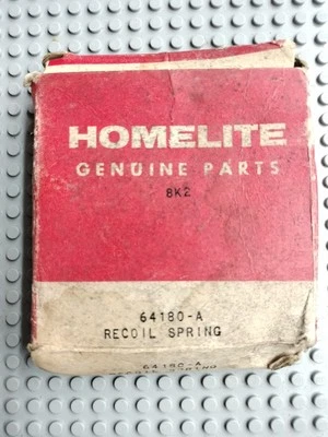OEM GENUINO NUEVO STOCK ANTIGUO HOMELITE 64180-A / 64180 RESORTE DE RETROCESO Foto 1 de 2