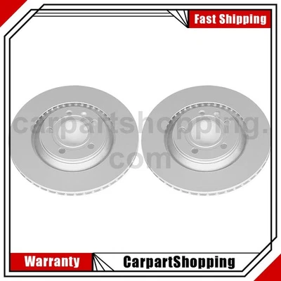 2 rotores de freno traseros para Audi S4 2004 2005 2006 2007 2008 2009 Foto 1 de 2