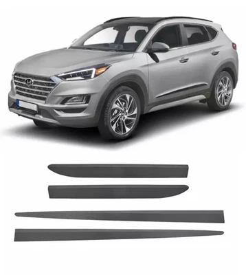 Protezioni porte fasce portiere 3D plastica nera per Hyundai Tucson 2015-2020 - Photo 1/4