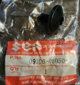 NOS OEM SUZUKI 09106-08050 09106-08102 8x14 PERNO RM125 LT250 DR350 LT230 DR250 - Imagen 1 de 1