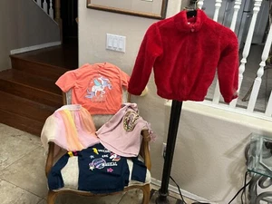 Lot of 5! Girls Garanimals 365 Kids Size 7 Clothes -Jacket, Tops, & Tutu! w/ship - Picture 1 of 24