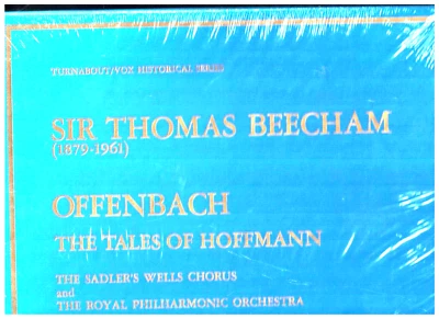 Sir Thomas Beecham Offenbach Tales Hoffmann 3 LP Record Set Sadler's Wells NEW - Image 1 of 2