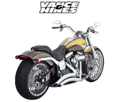 Vance & Hines Big Radius PCX Exhaust For 13-17 Harley Davidson Softail Breakout Foto 1 de 4