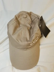 Nike Tan CED Square D Golf Cap Hat - Picture 1 of 6