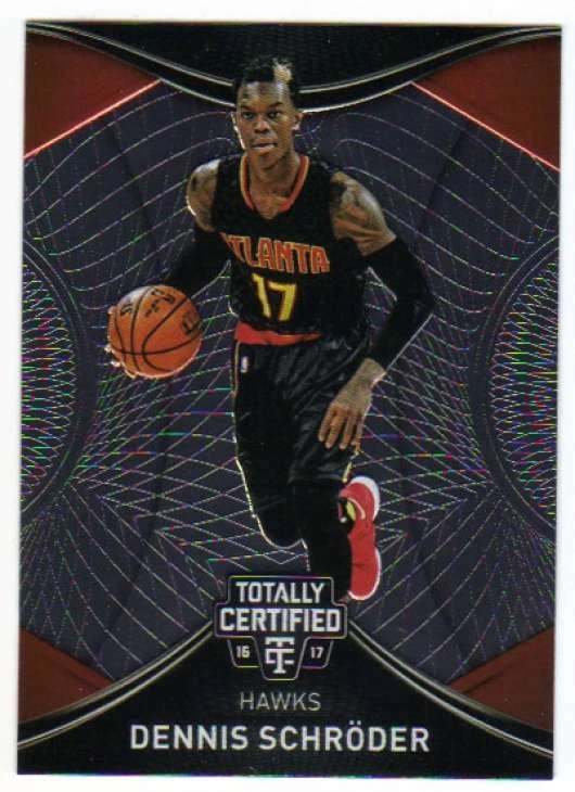 2016-17 Panini Totally Certified #57 Dennis Schroder NM-MT Hawks J2M - Image 1 of 1