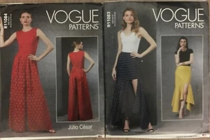 Patrones de costura Vogue~V1806/R11084 Mono Talla 8-16 o V1814/11083 Falda Talla 16-24 - Imagen 1 de 2
