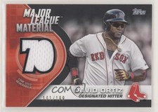 2021 Topps Update Major League Material Black /199 David Ortiz #MLM-DO HOF