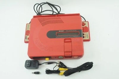 Console Twin Famicom Nintendo Sharp AN500-R bom estado testado - Imagem 1 de 4