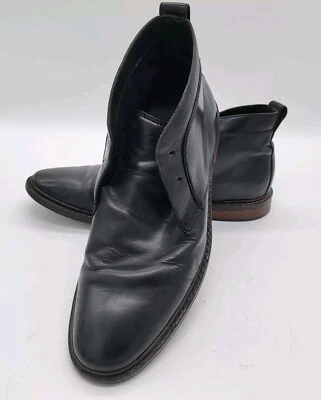 Cole Haan Grayson Chukka Black Leather Men's Size 9M Dress Boot-C24142 Mint - Image 1 of 4