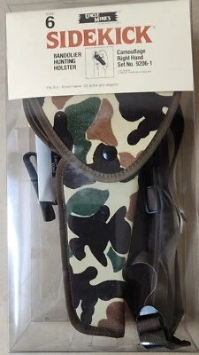 Crosman RH Bandolier & Hip Camo size 6 Holster 5.5"-6" bbl .22 autos 9206-1 - Image 1 of 4