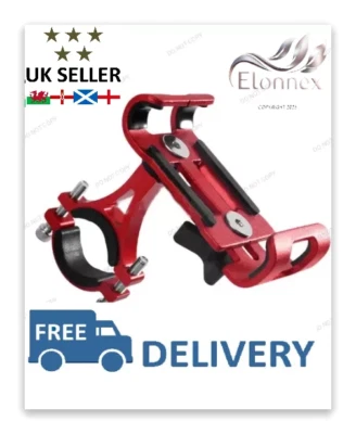 ELONNEX MOBILITÄTSROLLER HANDYHALTER STARKE METALLLEGIERUNG MIT SCHAUMSTOFFSCHUTZ