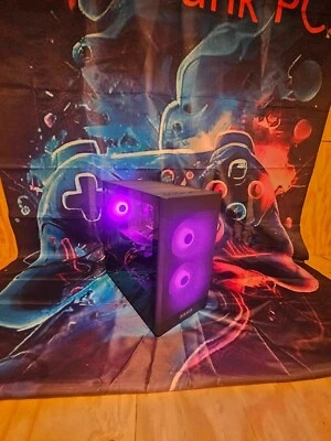 Custom Gaming Desktop PC i7 , GTX 1660 250gb ssd 1tb HDD 16gb RAM WIFI Bluetooth - Image 1 of 4