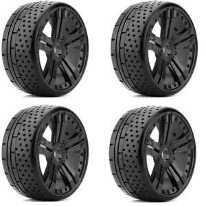 Powerhobby 1/8 GT Atomic Belted Mounted Tires 17mm Soft (4) : Arrma Infraction - Picture 1 of 3