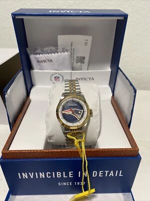 Invicta NFL New England Patriots Women's Watch - 36mm, Steel, Gold (42570) - Image 1 of 4