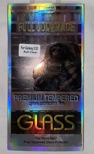 Samsung Galaxy S10 Full Coverage Tempered Glass Screen Protector/Full Clear - Picture 1 of 2