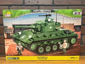 COBI 2543 WWII M24 Chaffee US Tank Building Set 590 pcs NEW! - Picture 1 of 5