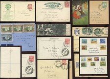 RHODESIA COVERS CARDS etc 1915-80 GWELO Air Machine Postmarks etc ..EACH PRICED