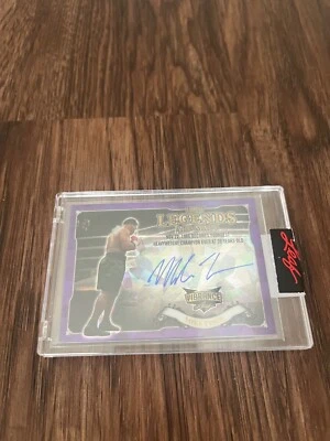 2022 Leaf Vibrance- Mike Tyson- Auto Autograph- 1/2 - Image 1 of 3