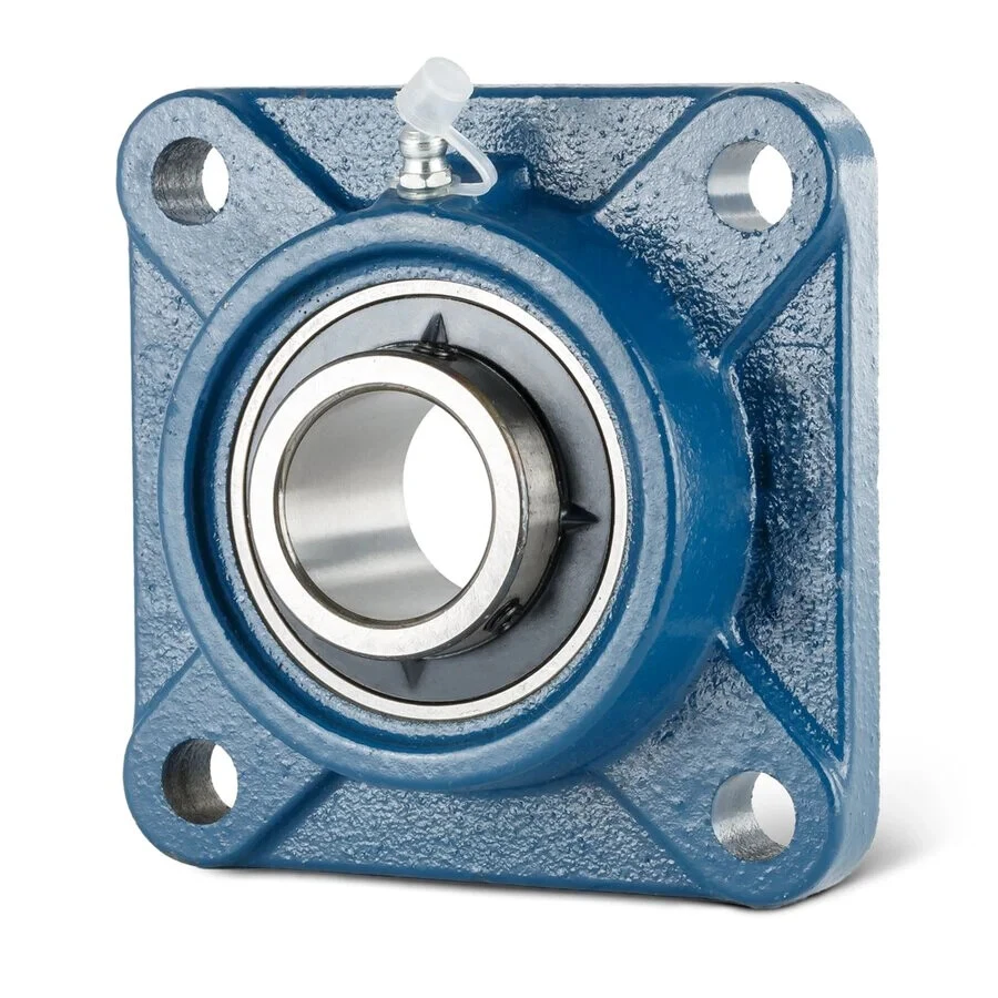 UCF METRIC SELF LUBE SQUARE FLANGE PILLOW BLOCK BEARING UCF201 - UCF212 - Image 1 of 2