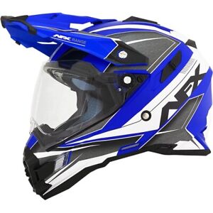 AFX FX-41DS Range Dual Sport Motorcycle Helmet S-2XL DOT/ECE Pick Color