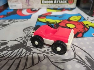 Fisher Price #930 #2504 Passenger Car 1980s Little People Garage Red White - Picture 1 of 5