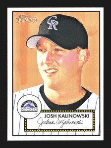 2001 Topps Heritage #221 Josh Kalinowski