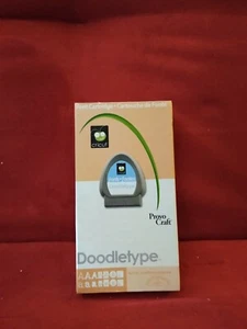DOODLETYPE Cricut Font 1"-5.5" Cartridge stencil letters tags 05 Provo Craft - Picture 1 of 3