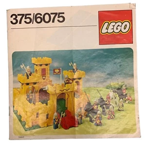 Vintage Lego Set 375 Yellow Castle 6075 Pre Owned Complete, see description - Picture 1 of 11