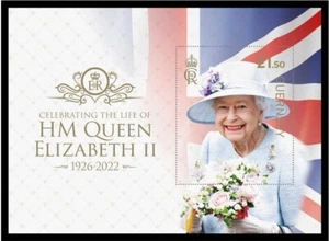 Celebrating the life of HM QUEEN ELIZABETH II = S/S Guernsey (GB) 2023 - Bild 1 von 1