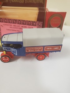 Models Of Yesteryear Y27 Coventry Die-cast Model 10th Anniversary 1975 To 1985 