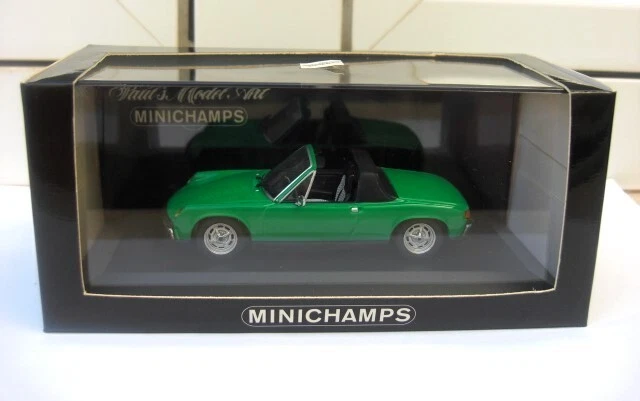 Porsche 914 1969 1973 green Minichamps 430065662 MIB 1:43 928 930 944 968 911 - Imagen 1 de 4