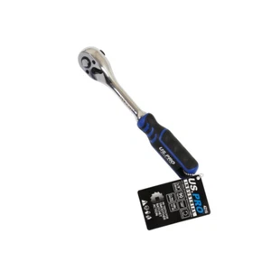 US PRO 3/8" DRIVE 90TOOTH RATCHET WITH SOFT GRIP HANDLE 4216 - Picture 1 of 1