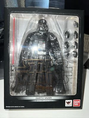 Bandai S.H.Figuarts Star Wars: A New Hope Darth Vader Action Figure - Image 1 of 4