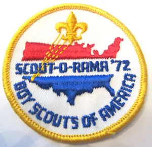 Scout O Rama 1972 Of America Bsa Boy Scout Uniform Patch - Picture 1 of 1