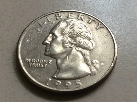 1995 P Quarter Dollar Cover