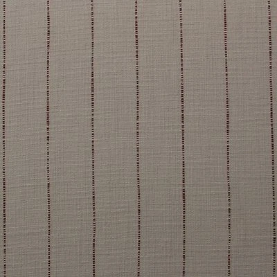 HEAVY WOVEN PUTTY STRIPE BROWN MULTIPURPOSE UPHOLSTERY FABRIC BY YARD 55"W - Image 1 of 4