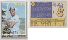 2019 Topps Heritage 1970 Buybacks Jim Hicks (50th Anniversary Logo on Left)